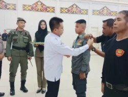 Pj Bupati Mura Hermon Buka Pelatihan Satlinmas Kabupaten Murung Raya