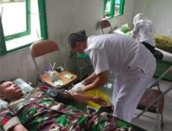 Dalam Rangka Peringati HUT Korem ke-50, Kodim 1013/Mtw Gelar Kegiatan Donor Darah