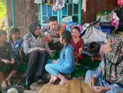 Polsek Mura Buka Kegiatan Trauma Healing Pasca Banjir