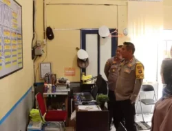 Wujudkan Pelayanan Terbaik, Kapolres Mura Cek Pelayanan Publik