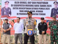 Kapolres Mura Pimpin Deklarasi Pemilu Damai Tahun 2024