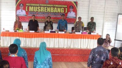 Kegiatan Musrenbang Di Kecamatan Permata Intan, Berikut Harapan Dewan