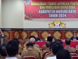 DPMD Murung Raya Gelar Sosialisasi Teknis Lapangan PPBDes