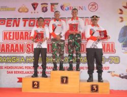 Toreh Prestasi Gemilang Dandim 1013 Muara Teweh Juara Open Turnamen Kejuaraan Menembak HUT Bhayangkara ke-78