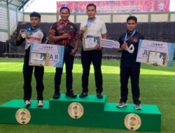 Letkol Inf Agussalim Tuo, S.H., M.IP Kembali Raih Juara Menembak Tanjungpura Shooting Open Championship CUP 2024