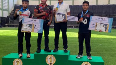 Letkol Inf Agussalim Tuo, S.H., M.IP Kembali Raih Juara Menembak Tanjungpura Shooting Open Championship CUP 2024