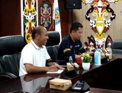 Pemkab Mura Secara Daring Mengikuti Rapat Koordinasi Rakor Pengendalian Inflasi 2024