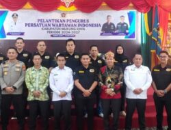 Pelantikan Pengurus PWI Murung Raya, Hermon : Perkuat Kemitraan
