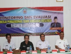Pemkab Murung Raya Gelar Monitoring dan Evaluasi Kinerja Pembangunan di 10 Kecamatan