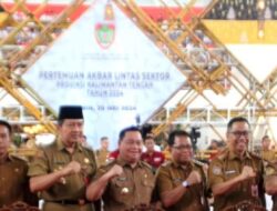 Pertemuan Akbar Lintas Sektor Provinsi Kalteng 2024 di Hadiri Pj Bupati Murung Raya Hermon