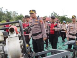 Polres Mura Lakukan Pengecekan Kesiapan Penanganan Karhutla dan Banjir