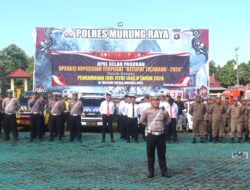 Amankan Perayaan Hari Raya Idulfitri, Polres Mura Gelar Apel Operasi Ketupat Telabang 2024