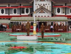 Pj Bupati Mura Hermon Pimpin Apel Operasi Praja Wibawa 2024
