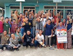Warga Sumpoi Sambut Hangat Pasangan HEBAT