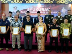 Pj Bupati Mura Hadiri Syukuran Hari Bhayangkara ke-78