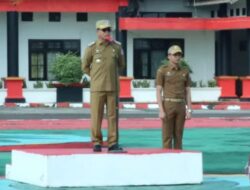 Apel Gabungan, Pj Bupati Mura Sampaikan Beberapa Hal Penting