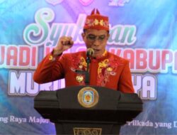 Peringati Hari Jadi ke-22 Kabupaten Murung Raya, Pemkab Mura Gelar Syukuran