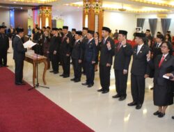 Pelantikan Pejabat Baru, Hermon : Melaksanakan Tugas Baru dengan Baik