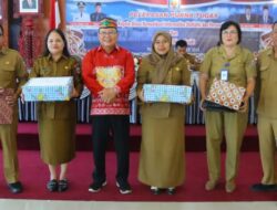 Suasana Pelepasan Purna Tugas Kadis Diskominfo SP Mura