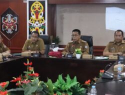 Pj Bupati Mura Pimpin Langsung Rapat Evaluasi Data MCP KPK