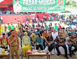 Masyarakat Murung Raya Antusias Sambut Kegiatan Pasar Murah