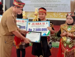 Pelajar SD Murung Raya Raih Juara Dua Lomba Bertutur Tingkat Provinsi Kalteng