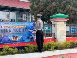 Tekan Lakalantas, Polres Mura Terapkan ETLE Mobile Handheld