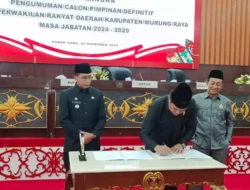 DPRD Mura Rapat Paripurna Umumkan Daftar Nama Calon Pimpinan Definitif Periode 2024-2029