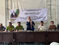 Reses Perorangan Waket I DPRD Mura di Desa Muara Laung II