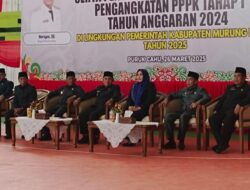 Pelantikan PPPK Murung Raya, Ini Pesan Waket I DPRD Mura