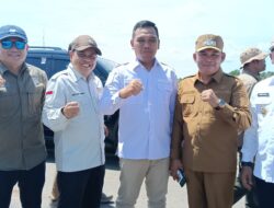 Wabup Mura Hadiri Kegiatan Panen Raya Padi Se Kalimantan Tengah