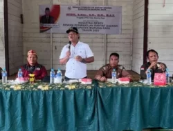 Ketua Komisi II DPRD Mura Gelar Reses di Tiga Desa