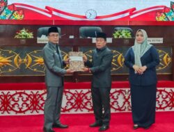 Rapat Paripurna ke-6, DPRD Mura Terima Ranwal RJPMD Tahun 2025-2029