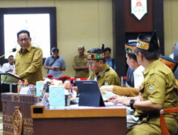 Hadiri Rakor di Palangka Raya, Bupati Heriyus Sampaikan Suara Murung Raya dalam Optimalisasi PAD Kalteng