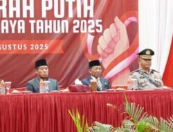 Persiapan HUT Ke-80 RI, Pemkab Murung Raya Kukuhkan 59 Paskibra di GPU Tira Tangka Balang