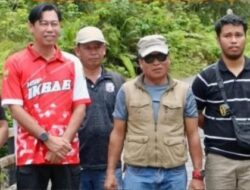 Kunjungan Lapangan Ketua DPRD Murung Raya, Jembatan Sungai Pusing Jadi Sorotan