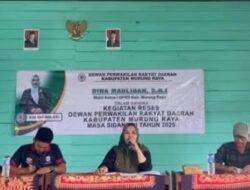 DPRD Murung Raya Sosialisasikan Program Pembangunan Daerah Saat Reses di Desa Beras Belange