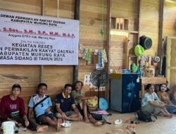 Penyerapan Aspirasi Masyarakat, Reses DPRD Murung Raya Fokus Infrastruktur dan Pendidikan