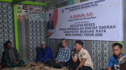 Reses di Laung Tuhup, H. Barlin Perjuangkan Percepatan Infrastruktur Desa Batu Karang