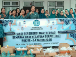 Sinergi DPRD dan PKK, Dina Maulidah Gelar Aksi Berbagi di Hari Jadi PKK ke-54