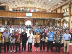 Hadiri Pembinaan GKE, Pemkab Mura Tegaskan Dukungan bagi Semua Agama