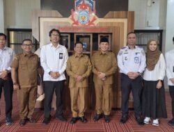 Bupati dan Wakil Bupati Mura Terima Kunjungan BPKP di Aula Kantor Bupati