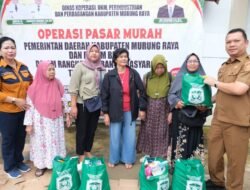 Tekan Dampak Inflasi, Pemkab Mura Gelar Operasi Pasar Bersubsidi