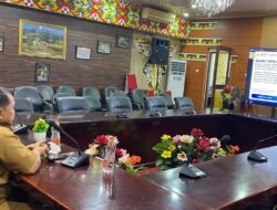 Wakili Bupati, Asisten III Setda Kawal Rapat Evaluasi Pemkab Mura Bersama DPR RI