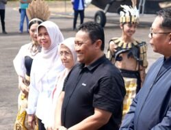 Lewat Tradisi Potong Pantan, Pemkab Mura Sambut Kehadiran Wakil Gubernur Kalteng