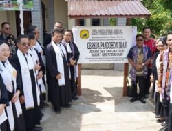 Dukung Pembinaan Iman Umat, Pemkab Mura Hadiri Pentahbisan GKE Pandohon Iman