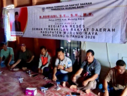 Rumiadi Kawal Aspirasi Reses Warga Laung Tuhup