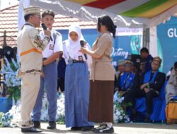 Momen Keakraban Gubernur Kalteng dan Bupati Mura Bersama Pelajar SMKN 1 Murung