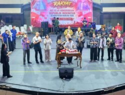 Bupati Heriyus Hadiri Malam Hiburan Rakyat HUT Ke-81 RI, Pemkab Mura Apresiasi Antusiasme Warga