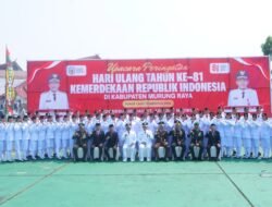 Bupati Heriyus Pimpin Upacara HUT Ke-81 RI, Pemkab Mura Ajak Masyarakat Isi Kemerdekaan Lewat Kerja Nyata